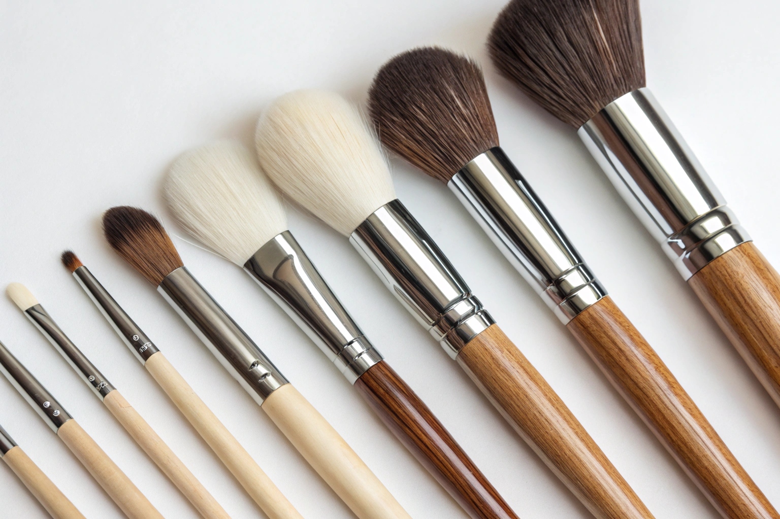 makeup brush materials collection